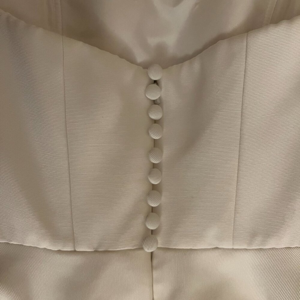 Jenny Yoo Carrie Dress, Size 10, Ivory (Orig. $425) - Picture 8 of 12